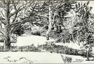 jardin de l'attente ile d'Yeu 1998