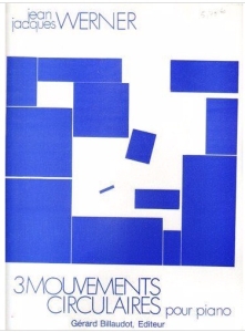 pochette de disque pour un compositeur de musique contemporaine