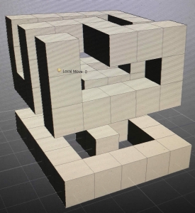 réalisation 3D sur modeleur rhinocéros pour tirages imprimante et fonte en argent