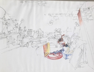 laboratoire du photographe Marc Attali Paris 1996