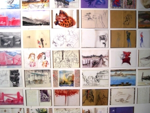 extraits des dessins de 130 carnets entretenus depuis 1978