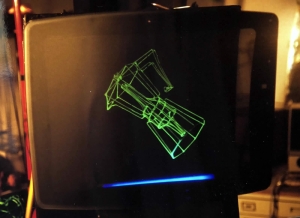 installation en lumière noire