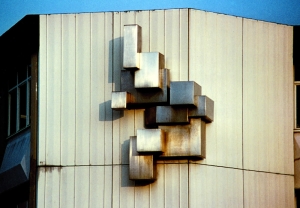 Antimacle orthogonal La Garenne Colombes - 1969 - Acier inox